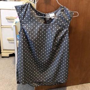 Gray blouse